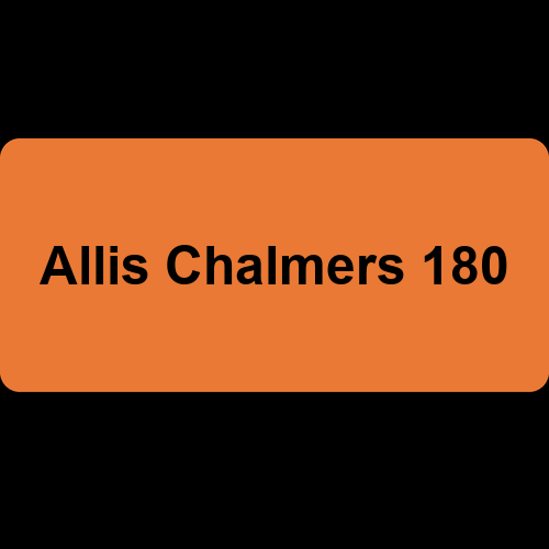 Allis Chalmers 180